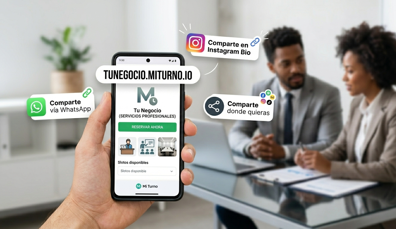 Vista de reserva del cliente